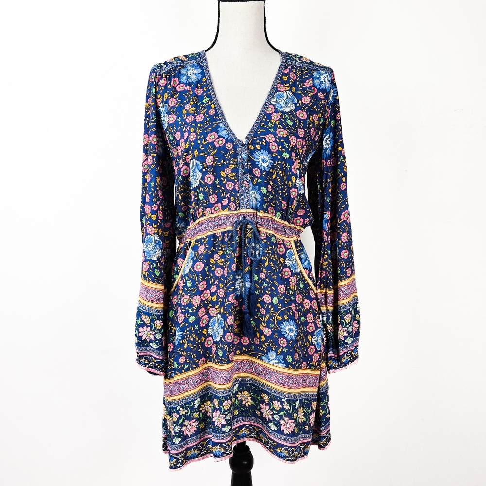 EUC Spell Folktown Playdress, Navy